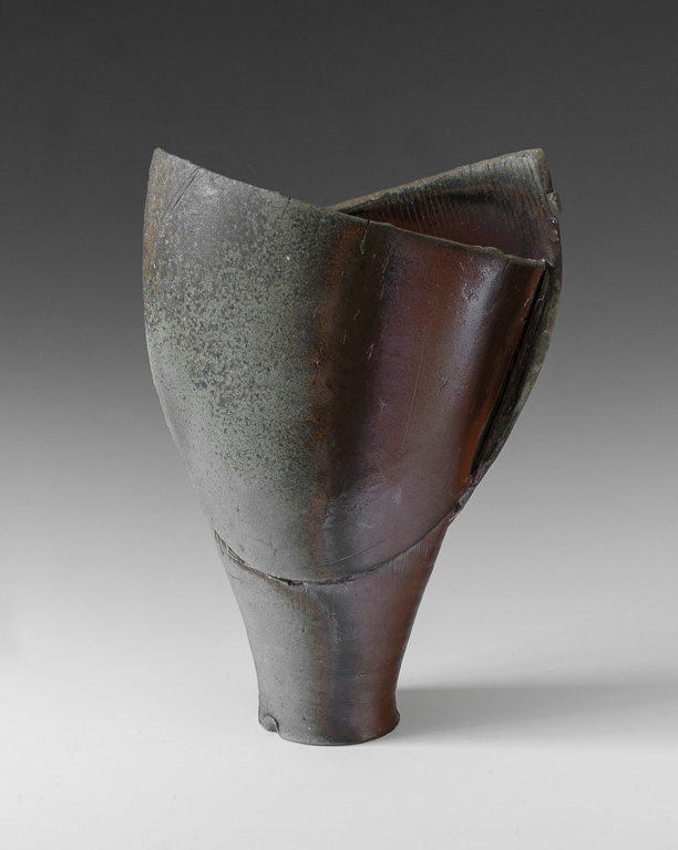 #13 Shield Vase II (side B)h 15"  w 10.5"  d 4.5"